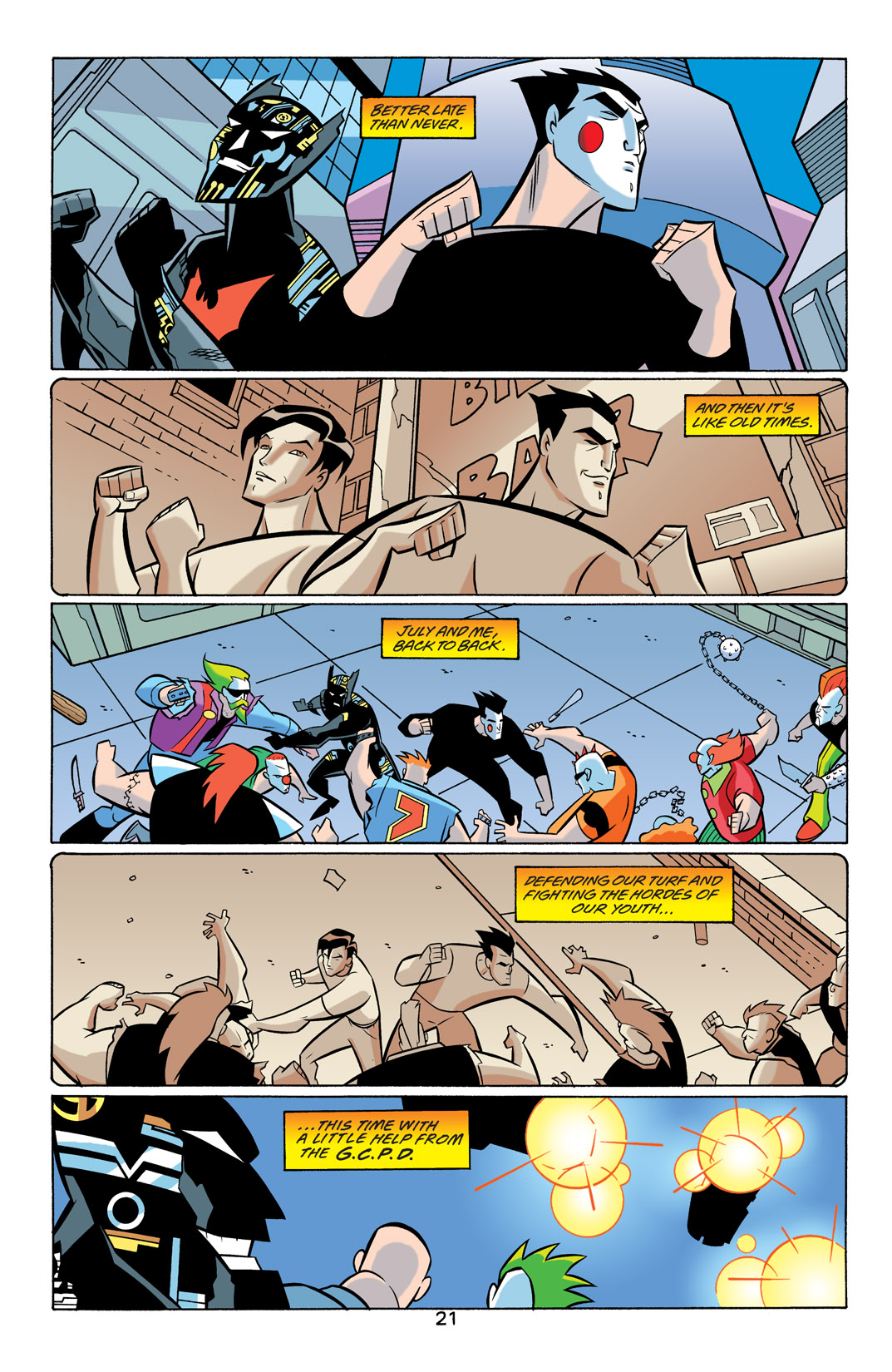 Read online Batman Beyond [II] comic -  Issue #20 - 22