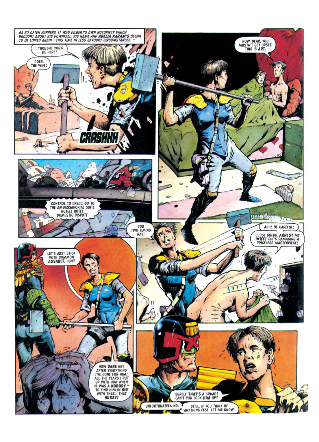 Read online Judge Dredd: The Complete Case Files comic -  Issue # TPB 25 - 186