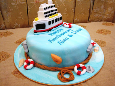 Serba-serbi Kue Ulang Tahun Anak Bertema Pelaut - Foto Kue Ulang Tahun Anak