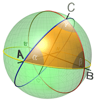 Треугольник с тремя прямыми углами