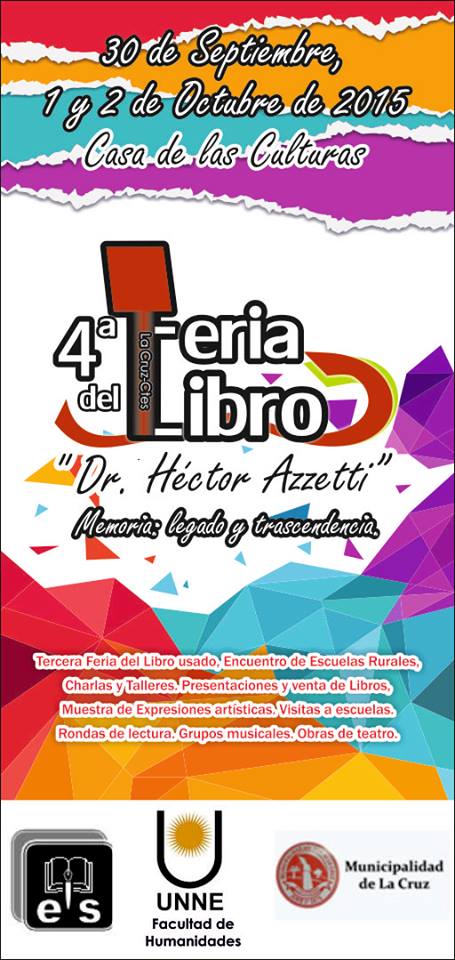 IV FERIA DEL LIBRO "DR. HÉCTOR AZZETTI"