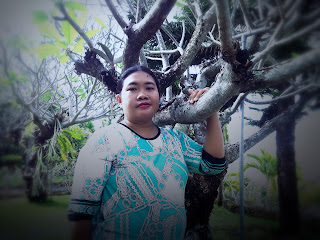 Enjoy The Beauty Of Frangipani Flower Plant In The Garden Of Brahmavihara Arama Monastery North Bali