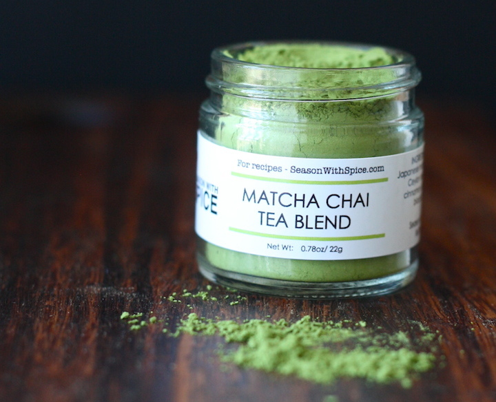 Matcha Chai Tea Blend available at SeasonWithSpice.com