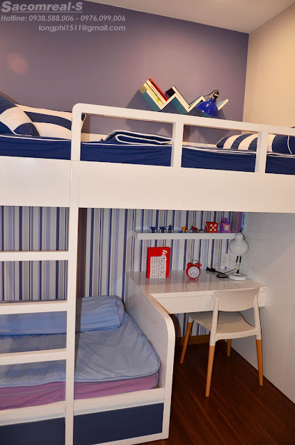 Hình ảnh phòng ngủ trẻ em căn hộ mẫu 69m2 Jamona Apartment