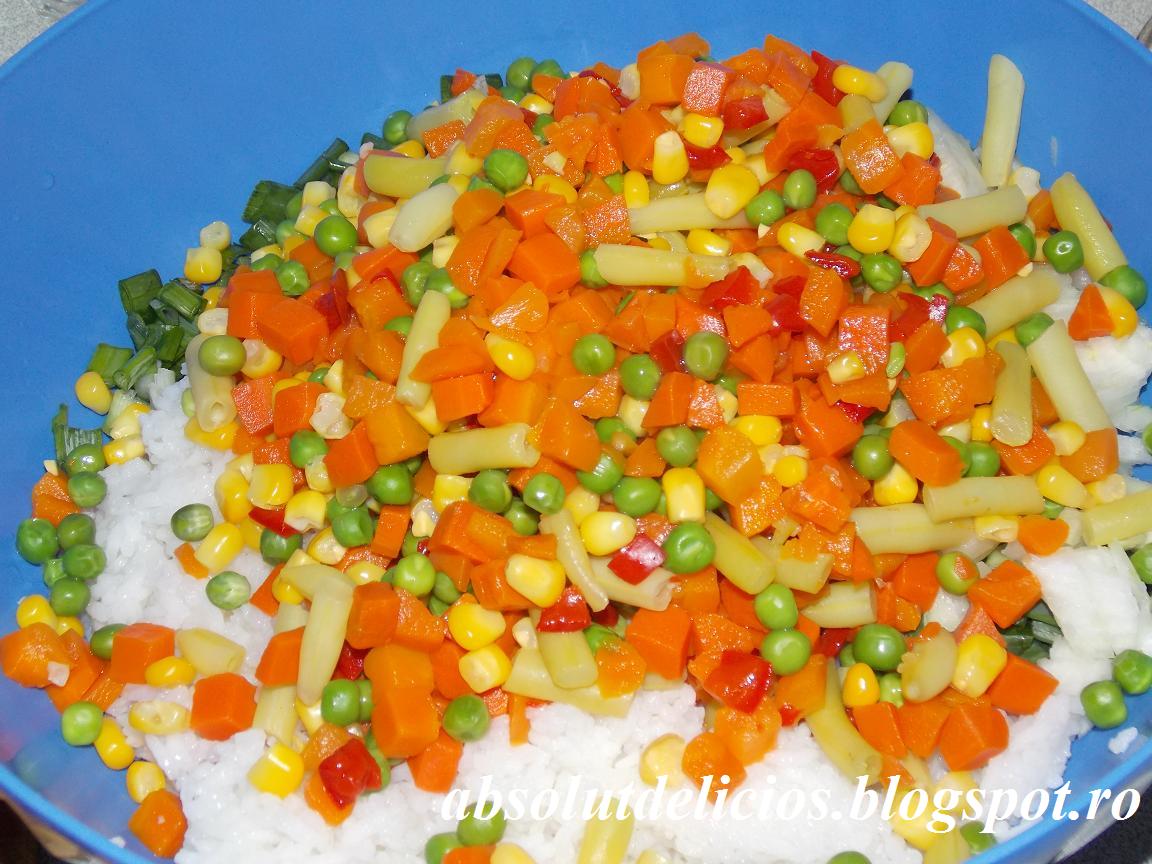 Absolut Delicios SALATA DE OREZ CU LEGUME MEXICANE