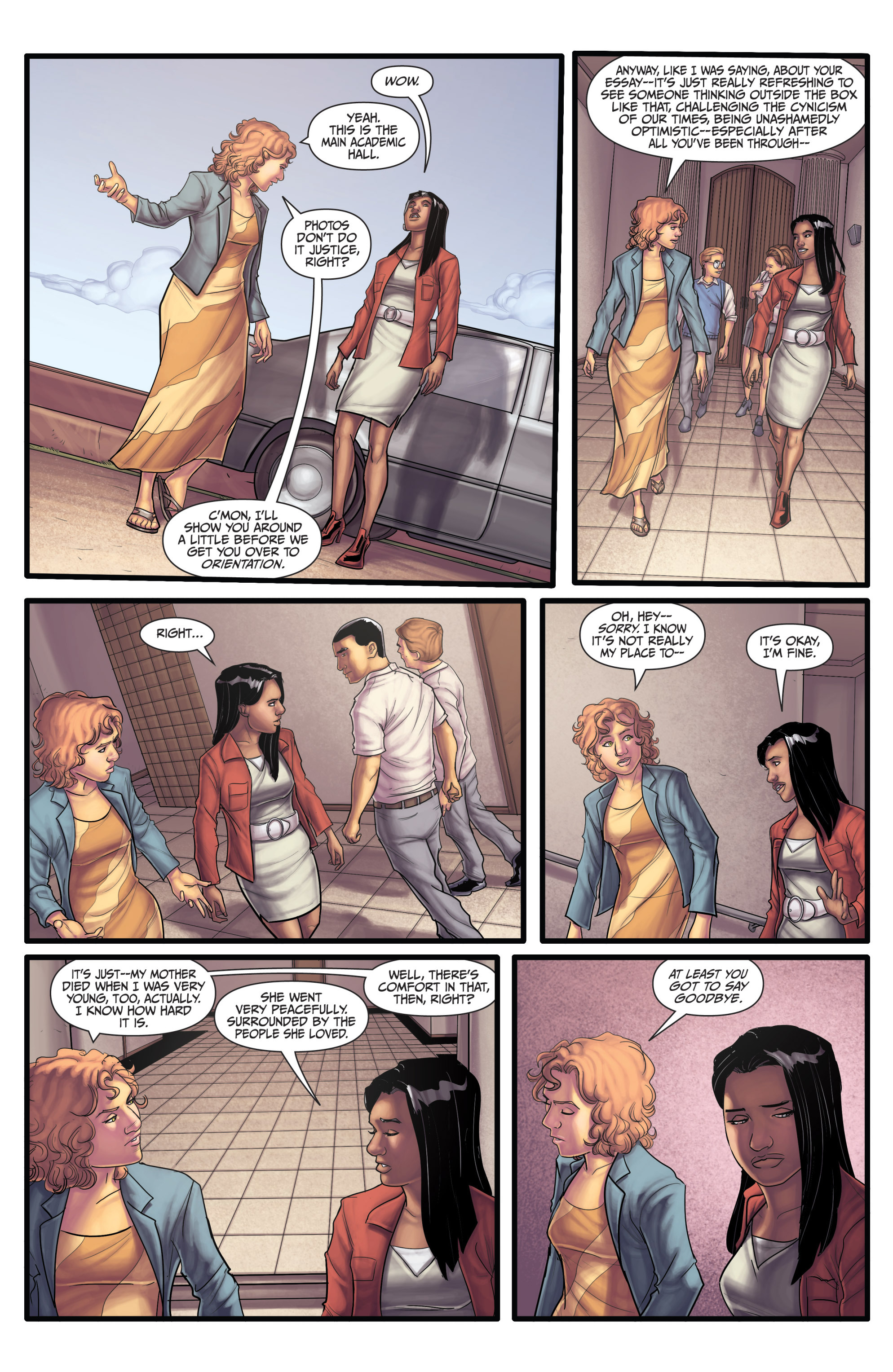 Read online Morning Glories comic -  Issue # _TPB 4 - 59