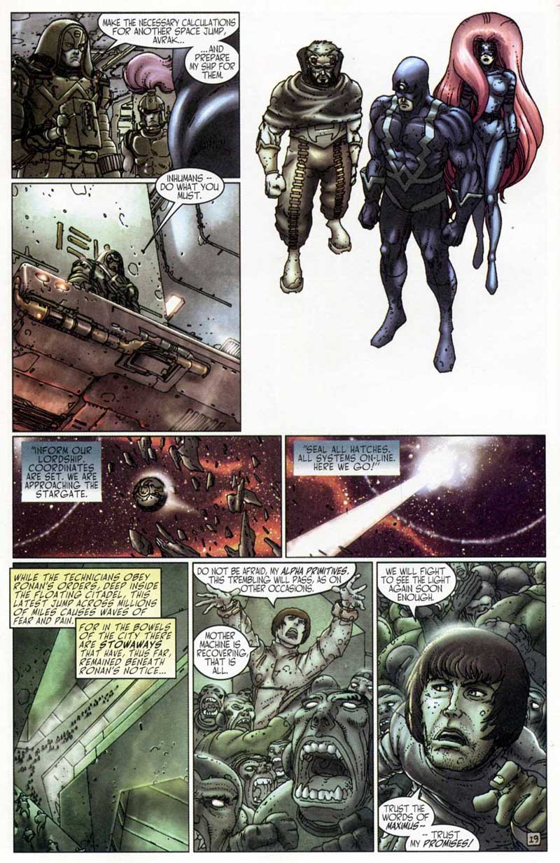 Read online Inhumans (2000) comic -  Issue #2 - 19