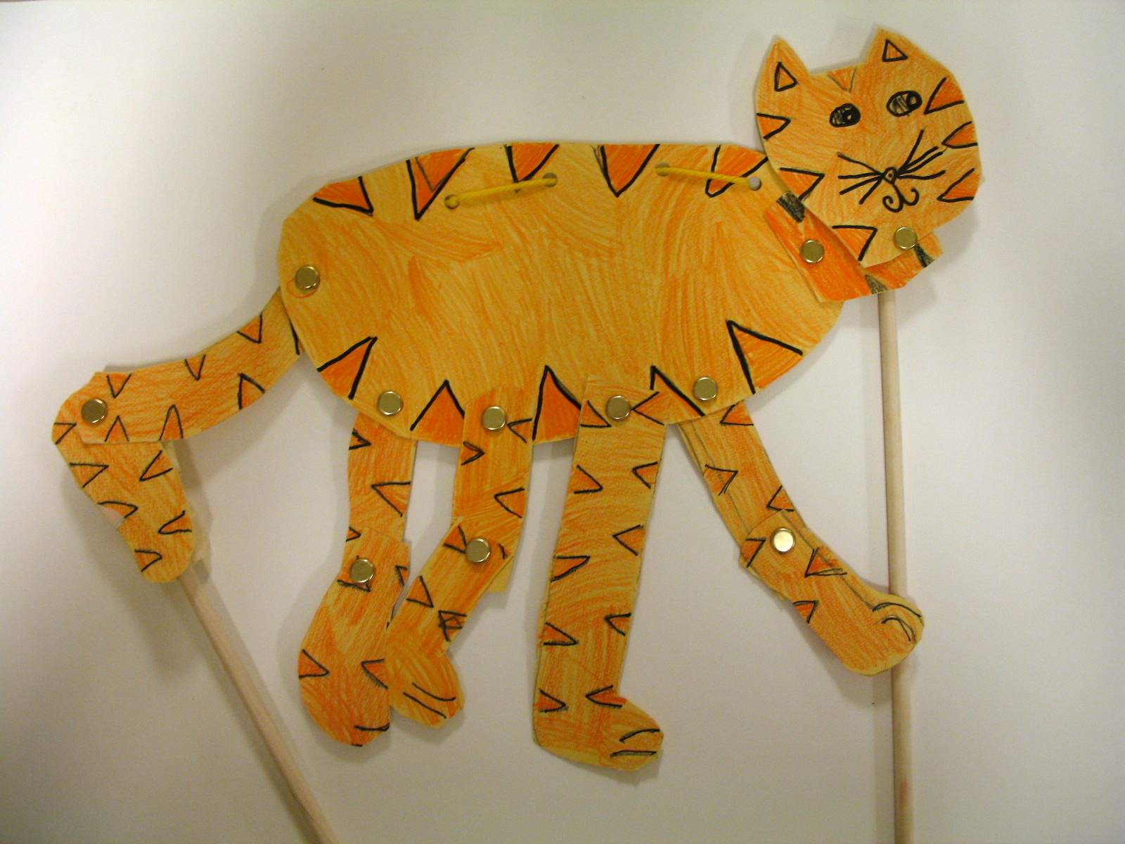 Adventures of an Artist Teacher: Post-It to the Puppets