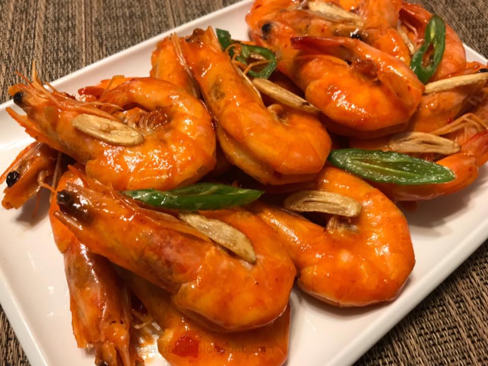 Casa Baluarte Filipino Recipes Spicy Chili Garlic Shrimp Recipe