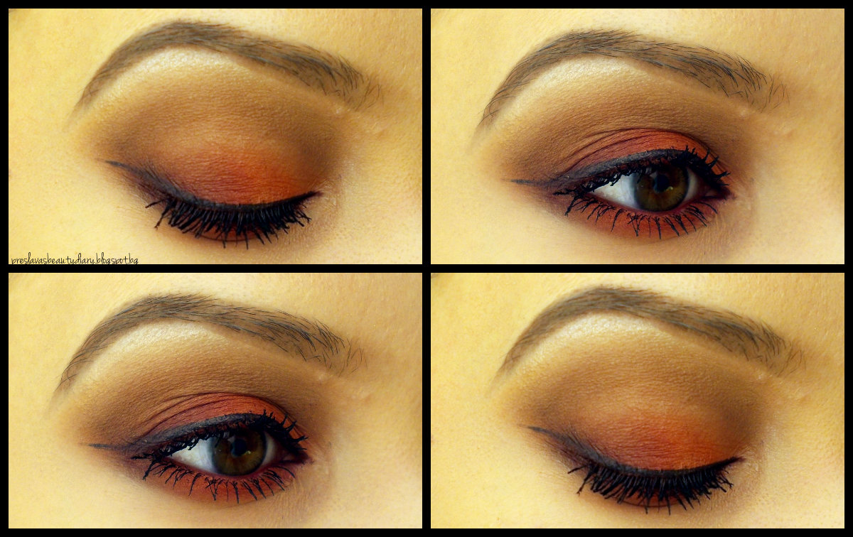 Preslava's Beauty Diary MOTD Birthday Look 4 Soft Copper Smokey