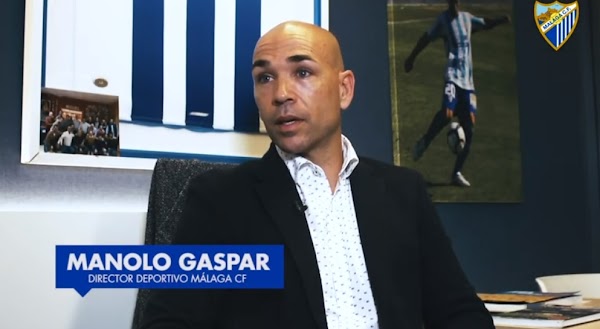 Manolo Gaspar: "Me ilusiona el intentar hacer un buen trabajo para hacer un Málaga estable"