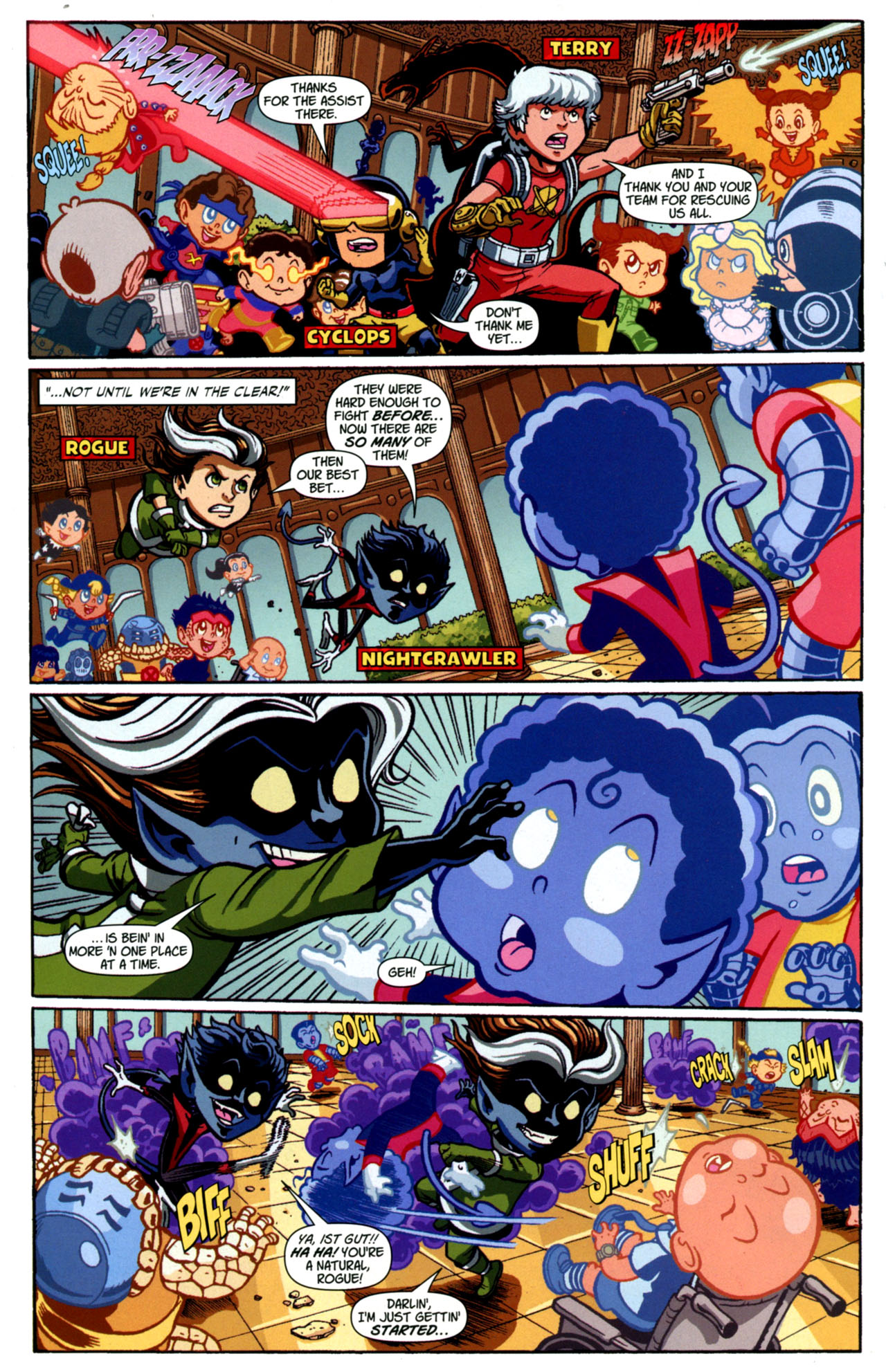 Read online X-Babies comic -  Issue #4 - 5