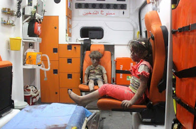 c Syrian boy whose bloodied ambulance picture broke hearts looks much happier now (photos)