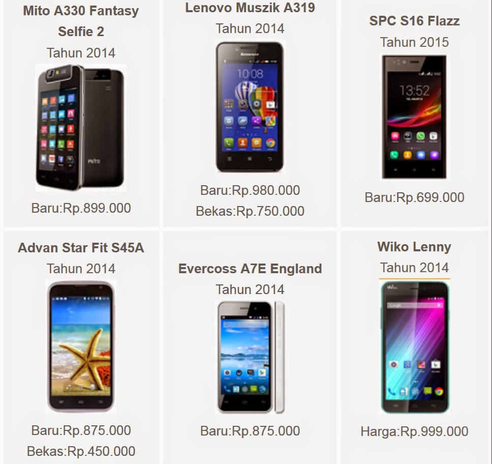 32 Hp Android Single Sim Terbaru Pics
