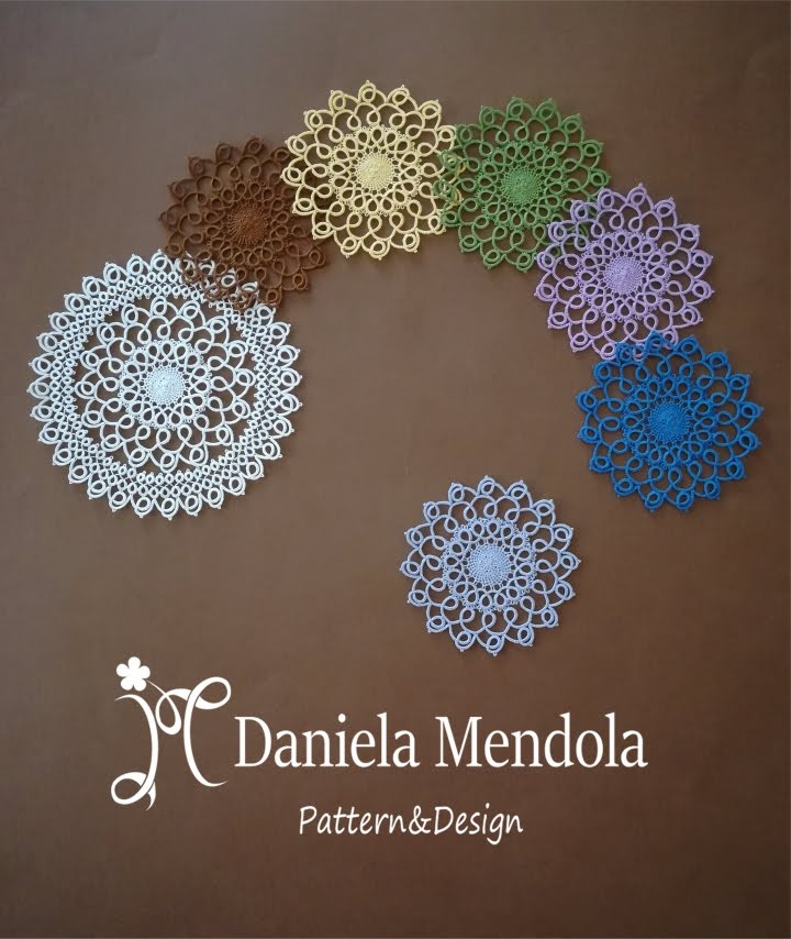 Daniela Mendola Tatting how to make Josephine Knot Chiacchierino