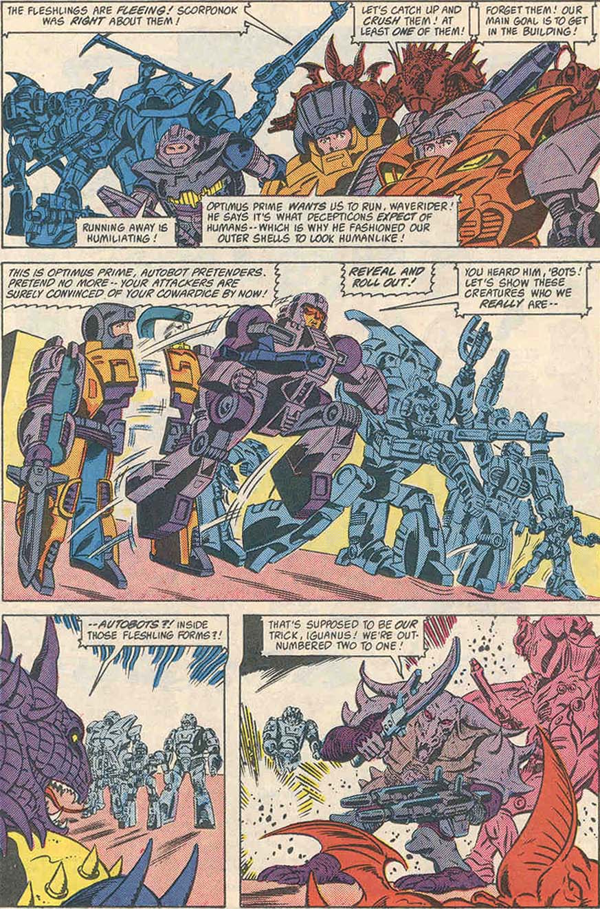 Read online The Transformers (1984) comic -  Issue #40 - 18