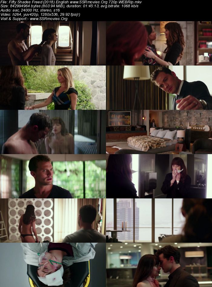 Fifty Shades Freed (2018) English 720p WEBRip