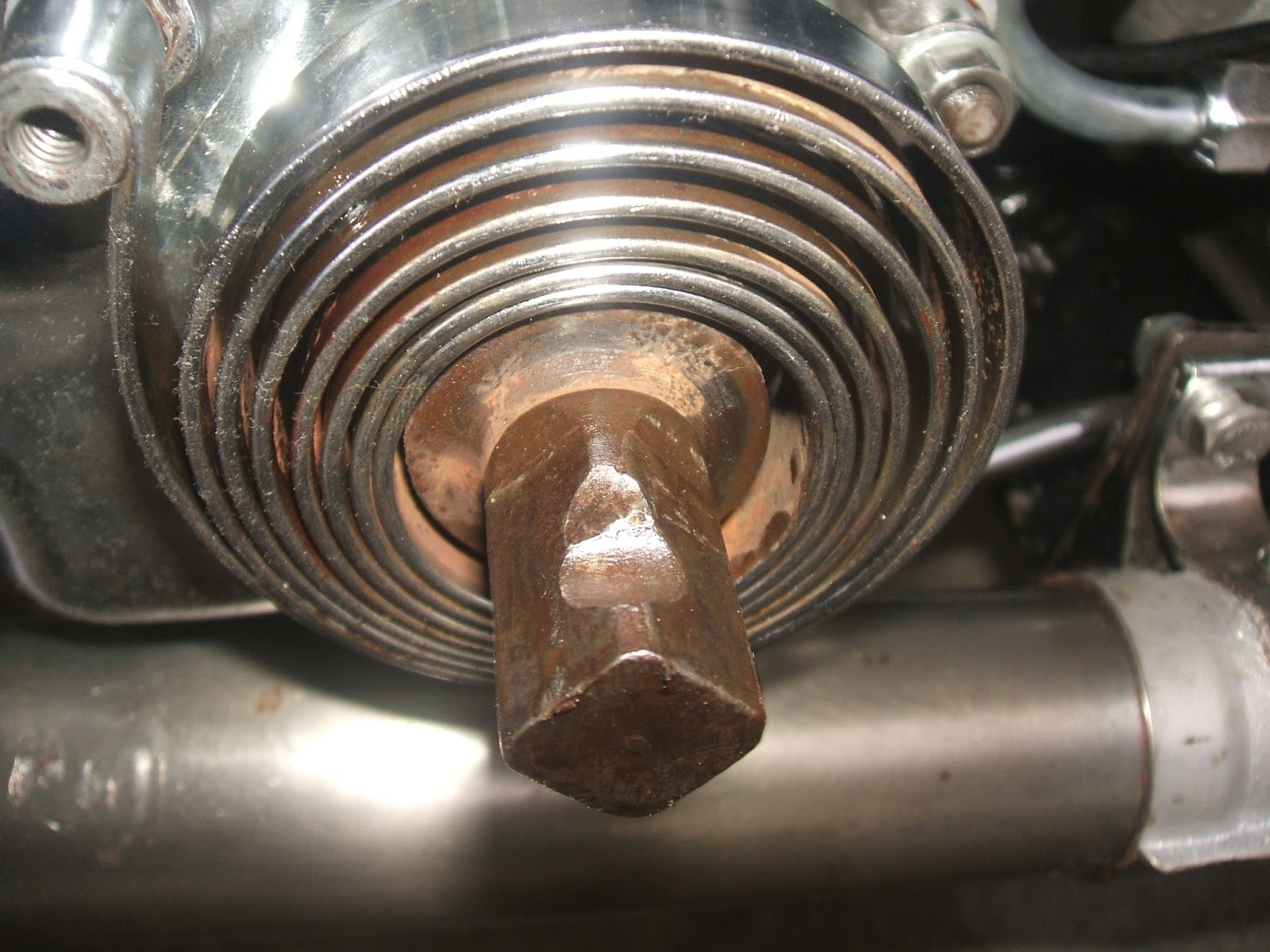 Harley Davidson Panhead Kick start, Primary, Clutch, Trans.