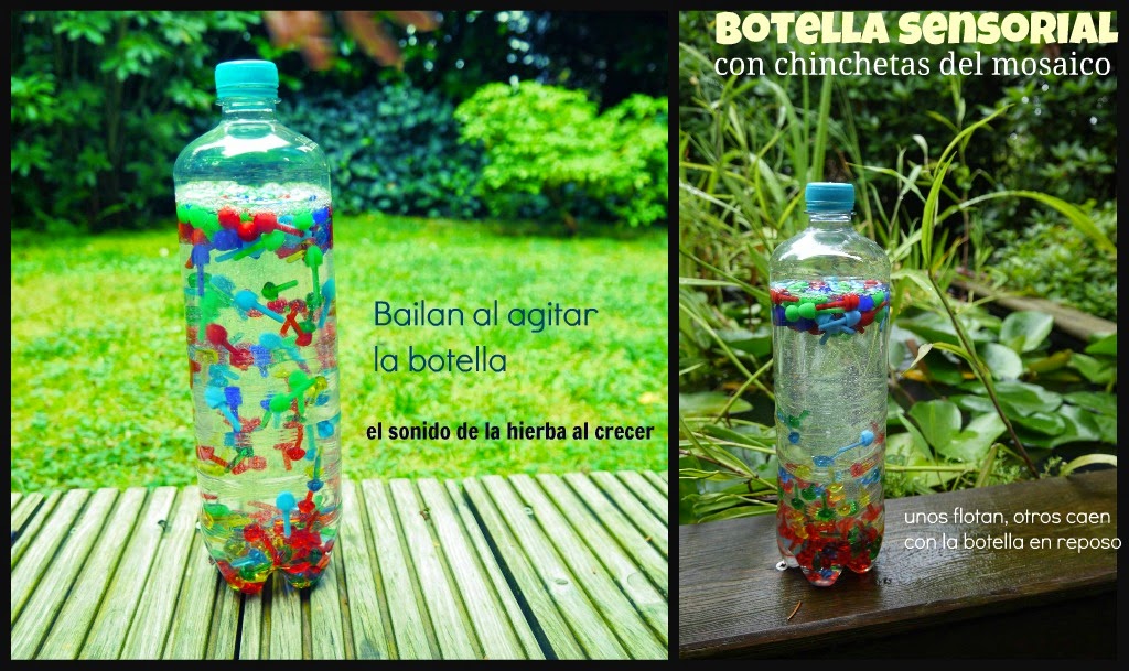 Botellas Sensoriales Lava