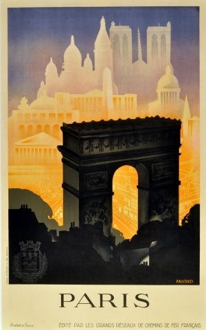 Vintage Travel Posters Paris