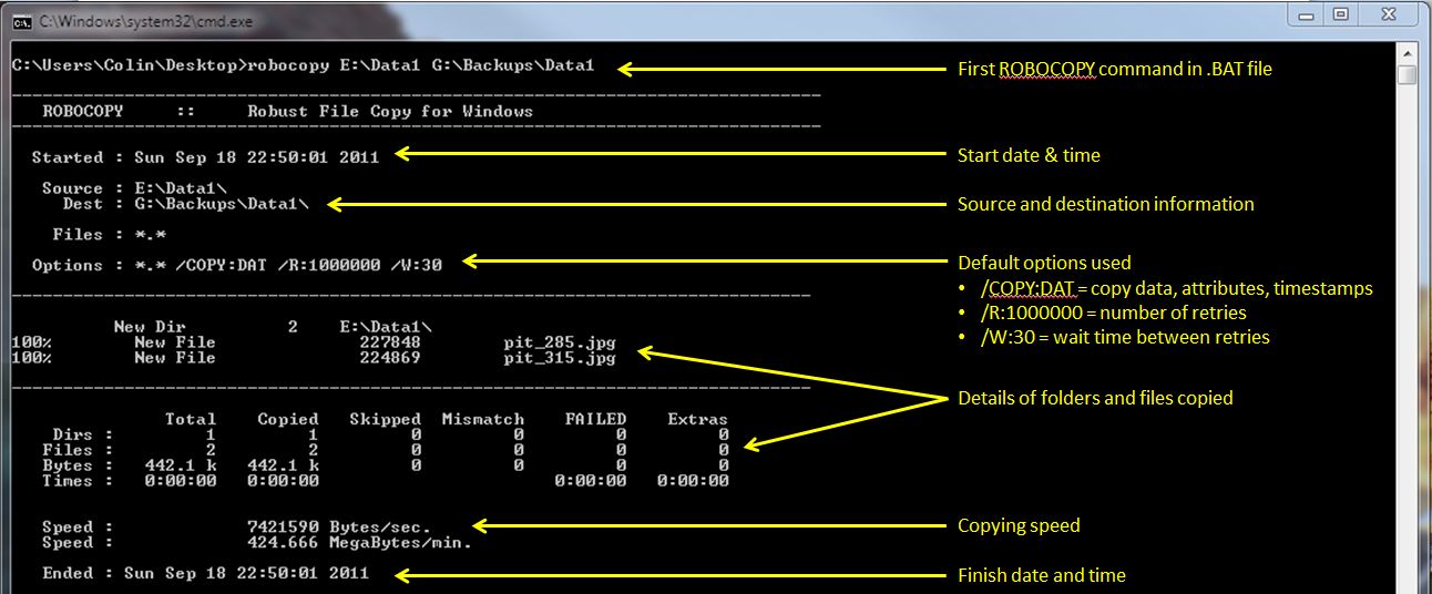 Robocopy A System Administrator