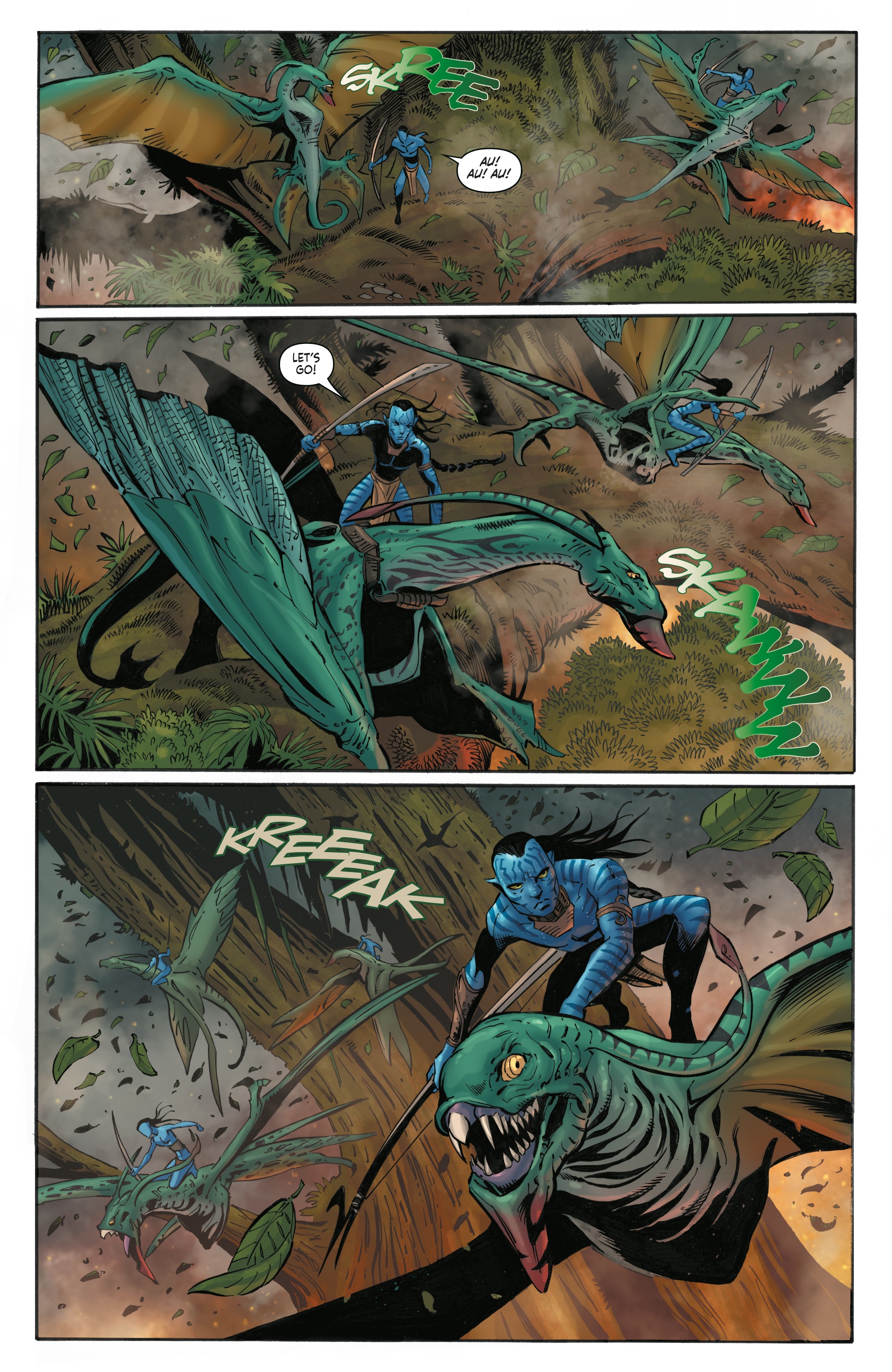 Read online Avatar: Tsu'tey's Path comic -  Issue #5 - 10