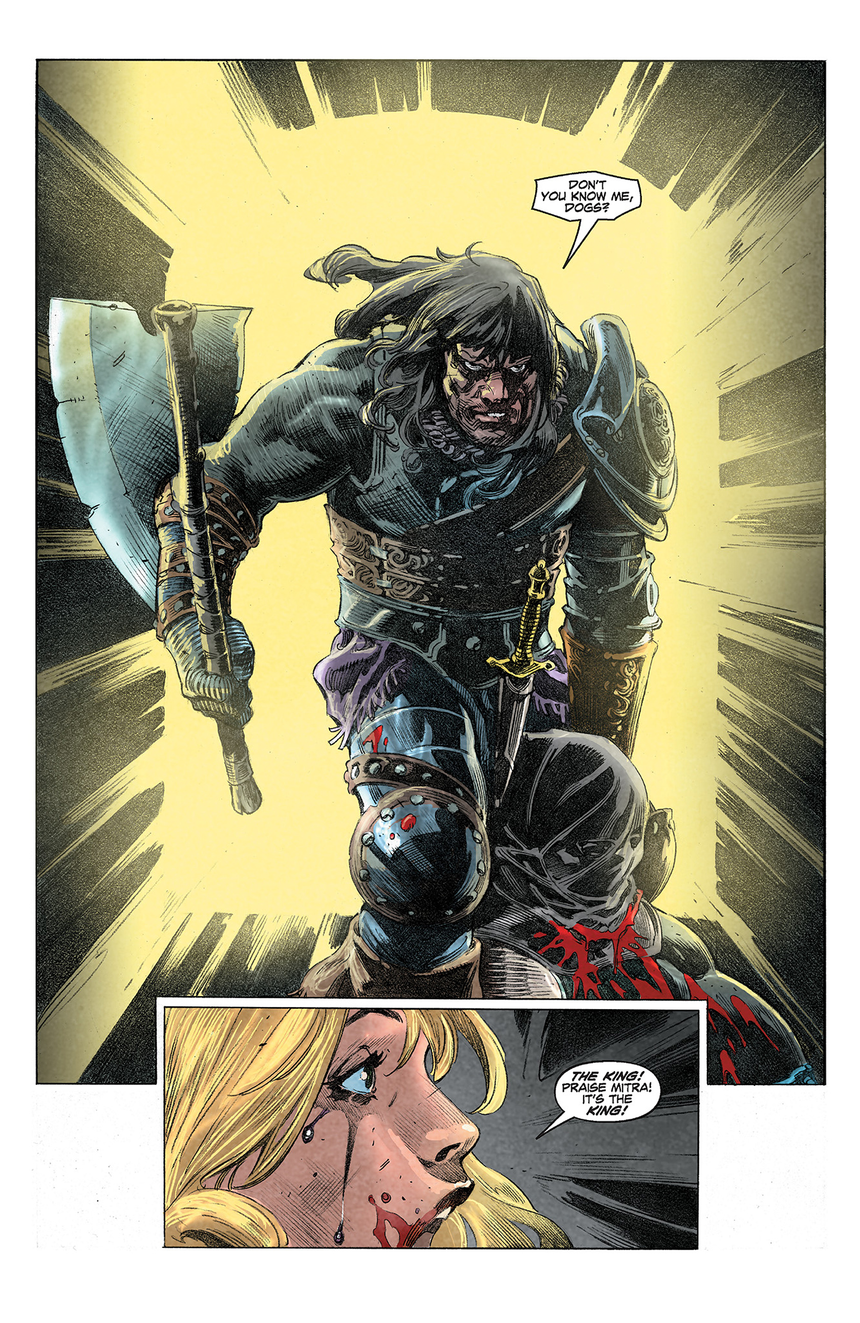 Read online King Conan: The Hour of the Dragon comic -  Issue #5 - 9