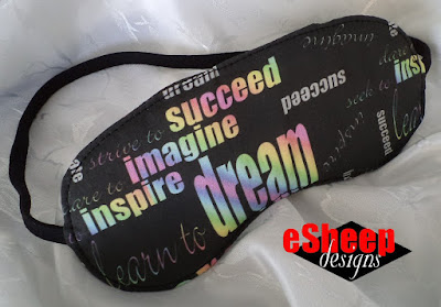 Sleep Mask crafted by eSheep Designs