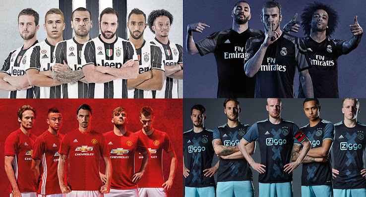 football clubs sponsored by adidas