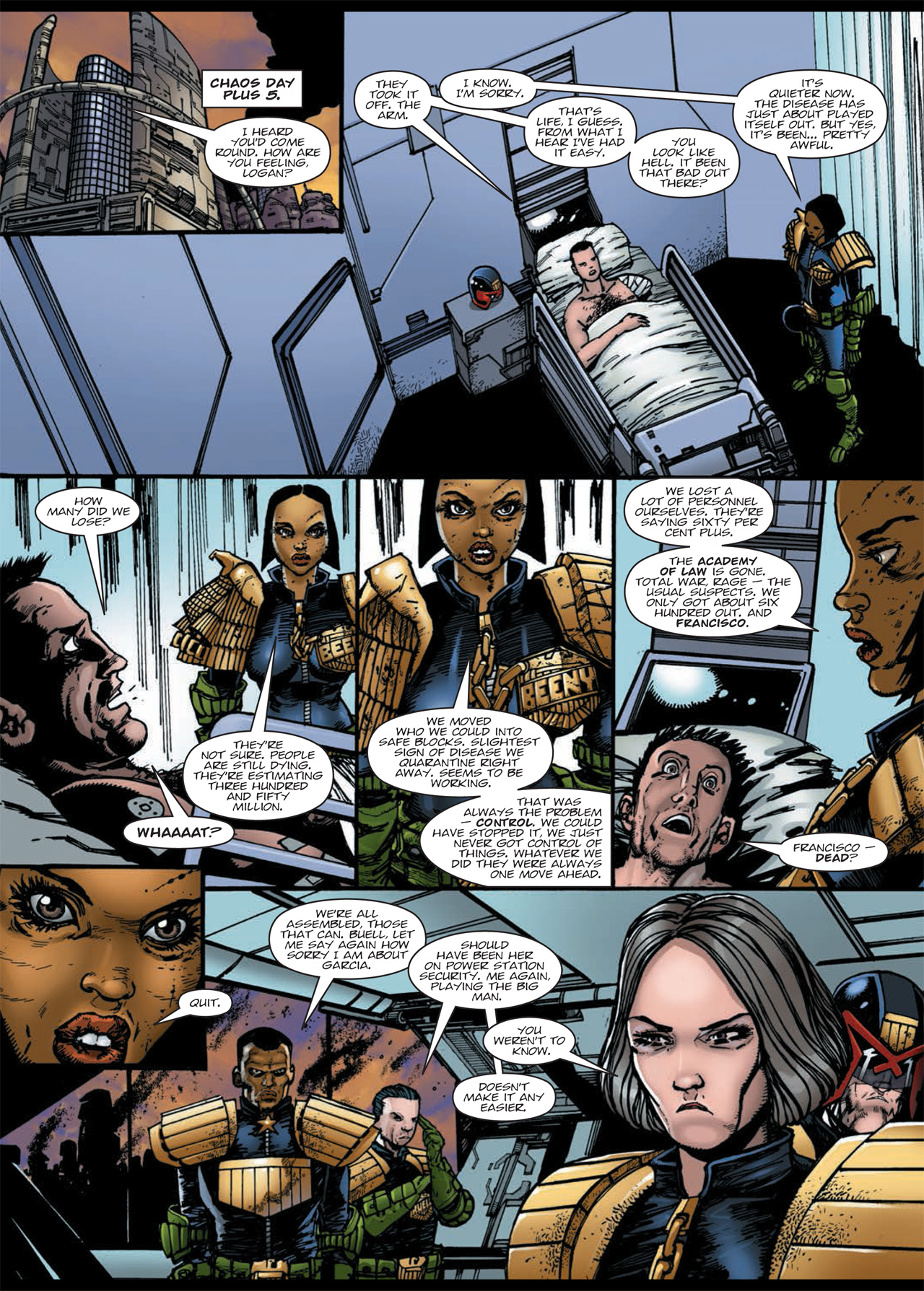 Read online Judge Dredd: Day of Chaos: Endgame comic -  Issue # TPB (Part 2) - 91