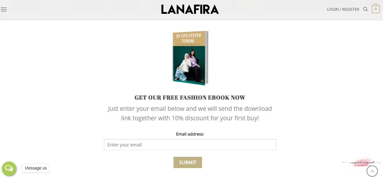 please tergoda dengan butik online LANAFIRA!