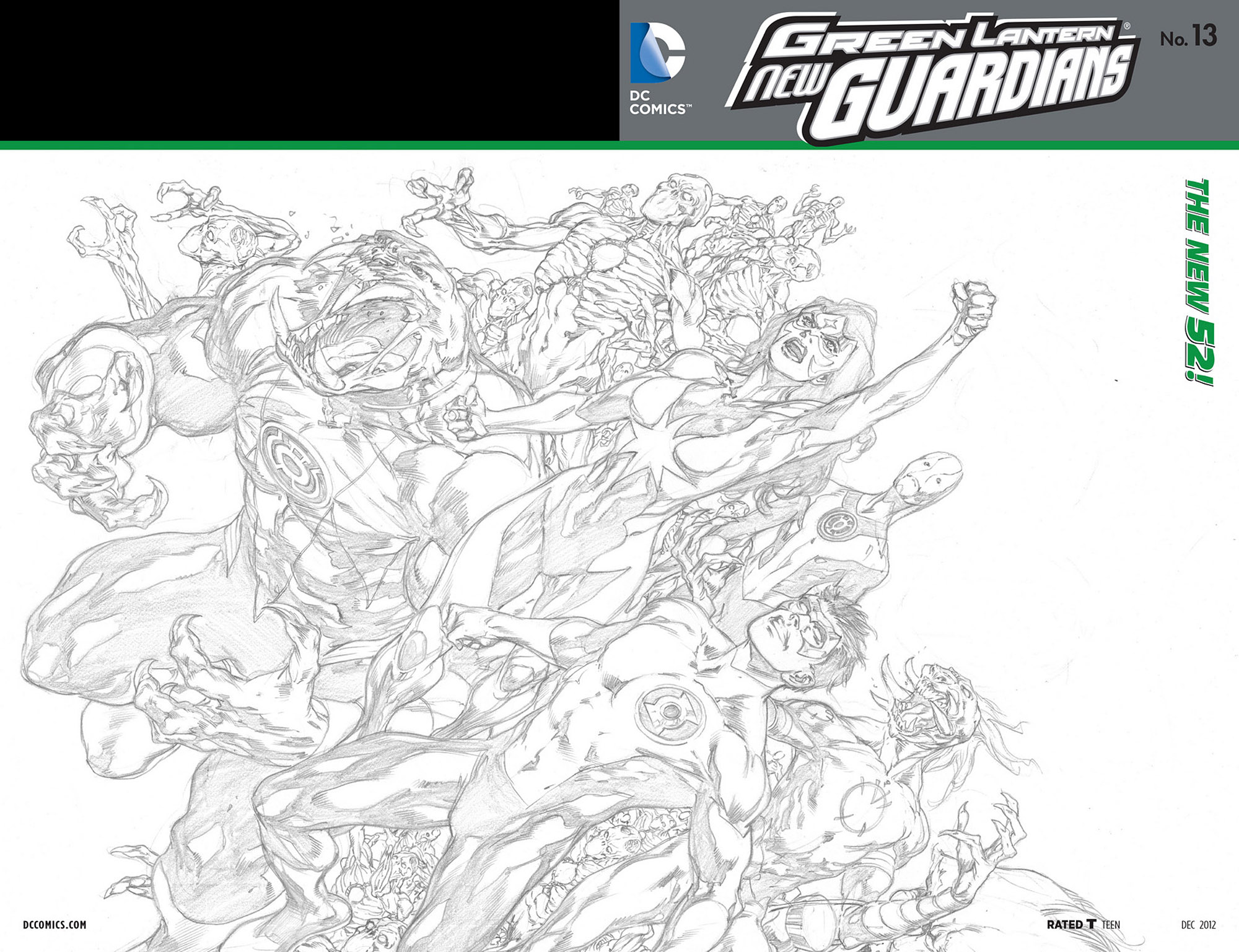 Read online Green Lantern: New Guardians comic -  Issue #13 - 2