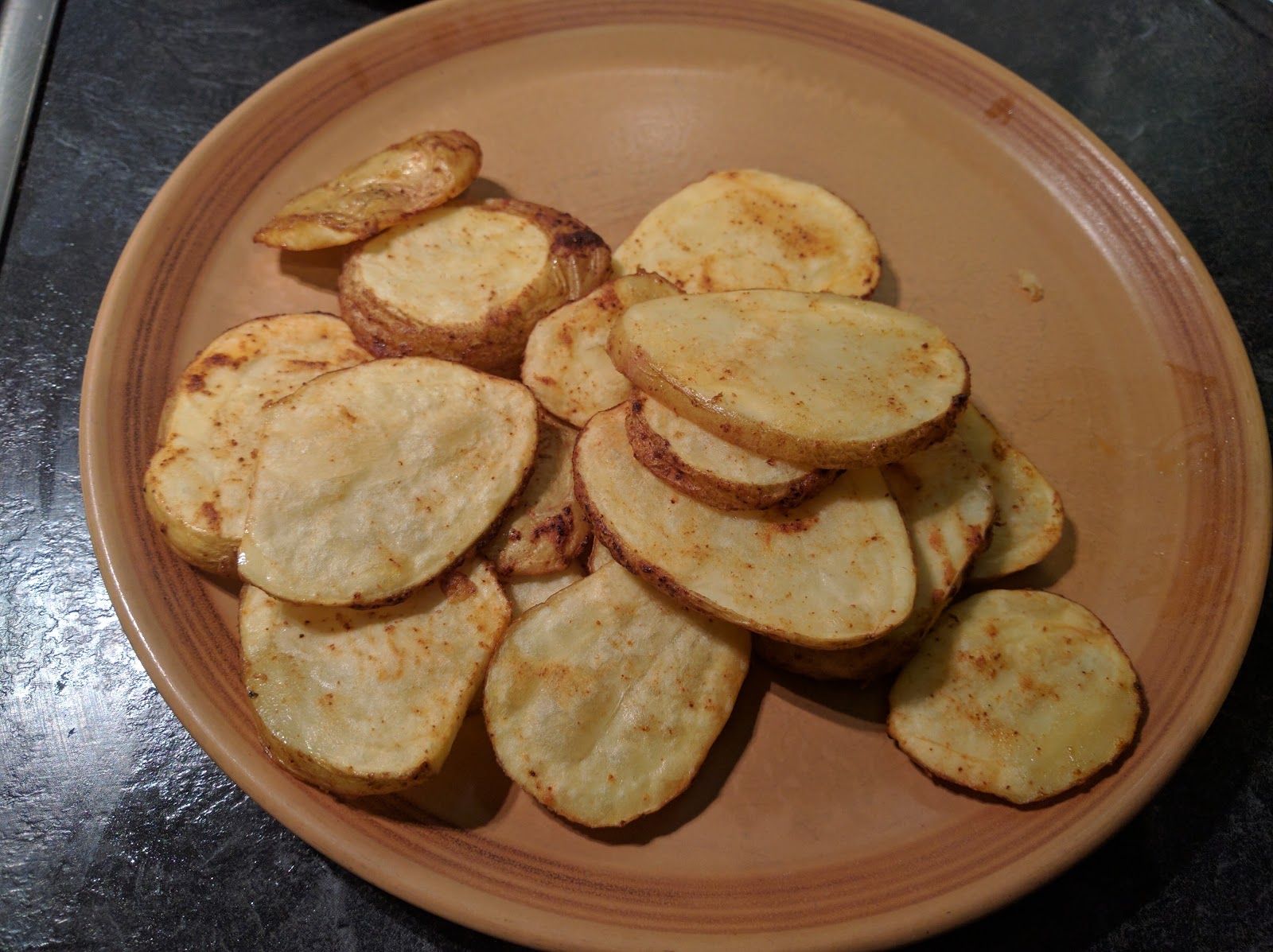 Halogen Oven Potato Slices