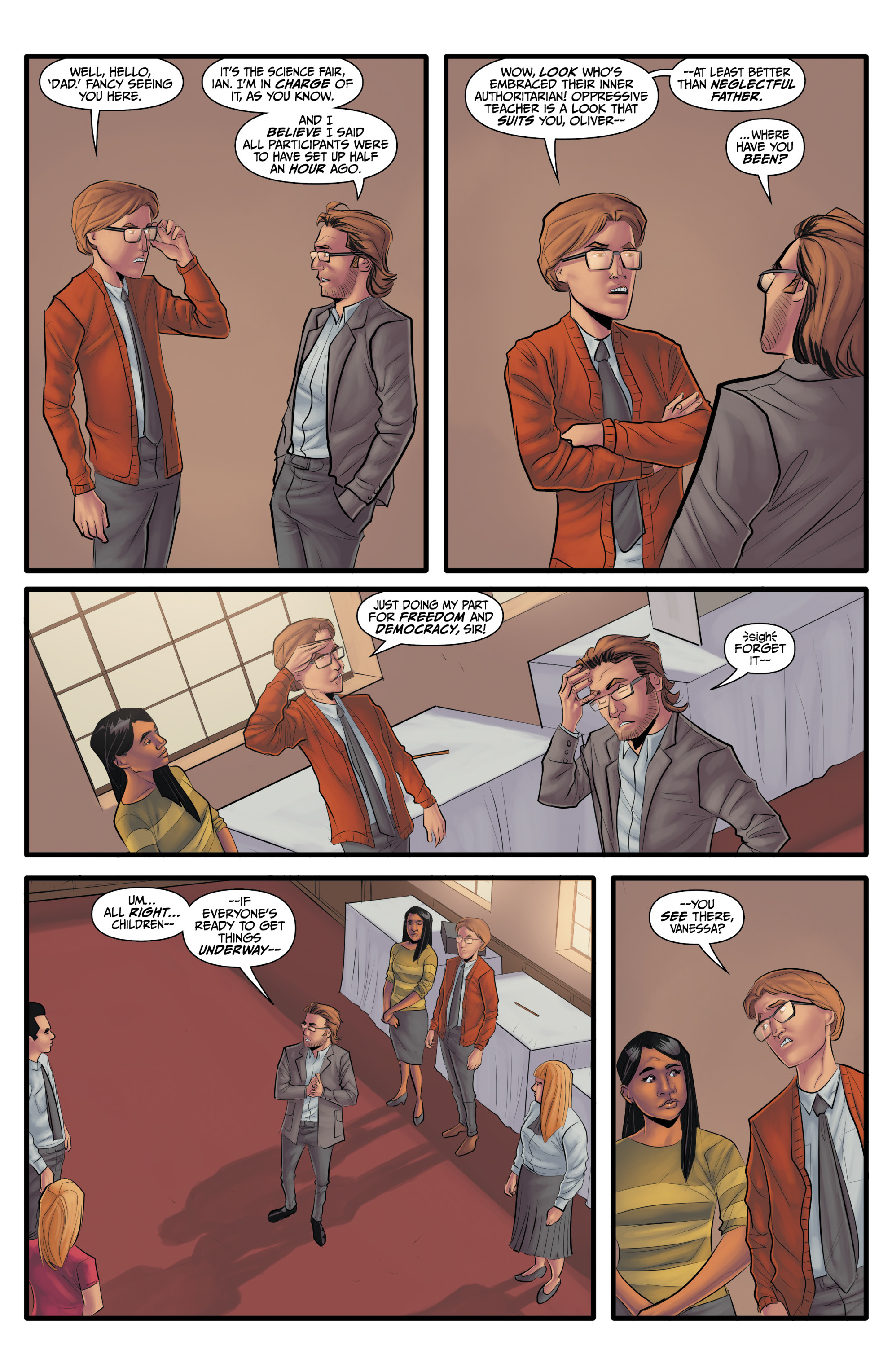 Read online Morning Glories comic -  Issue #49 - 21