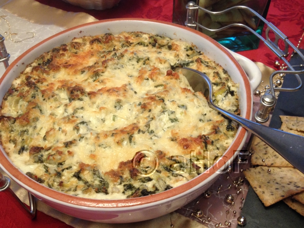 Spinach, Artichoke, Dip, cheese, recipe, appetizer