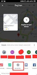 Cara membuat barcode maps untuk undangan