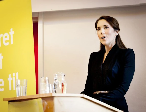 Crown Princess Mary of Denmark visited the Princess Mary Foundation