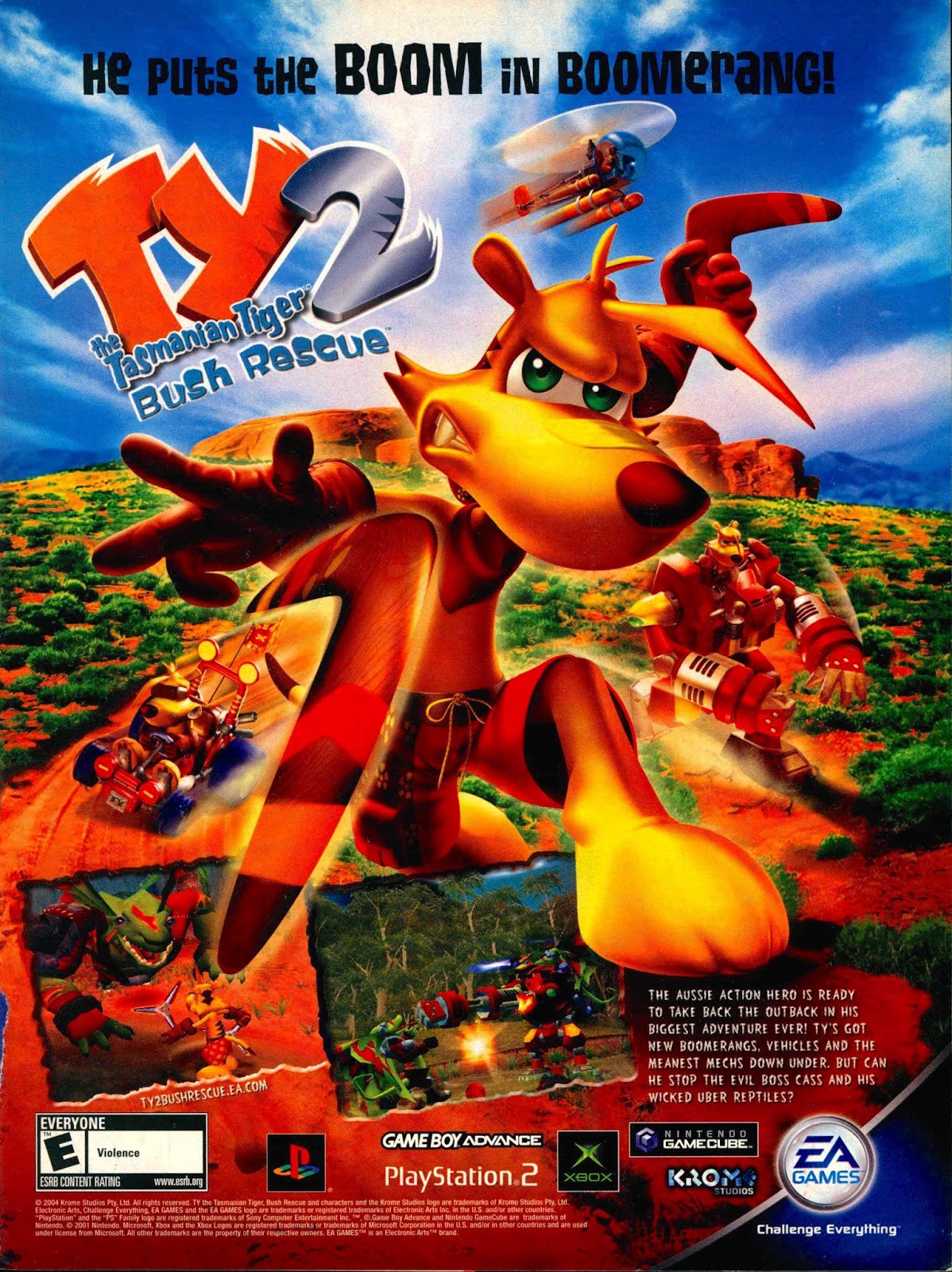 Ty the Tasmanian Tiger 2 Bush Rescue APUNKA GAMES PC Full Version