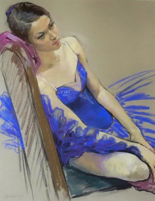 Katya Gridneva Катя Гриднева 1965 | Ukrainian Figurative Pastel painter