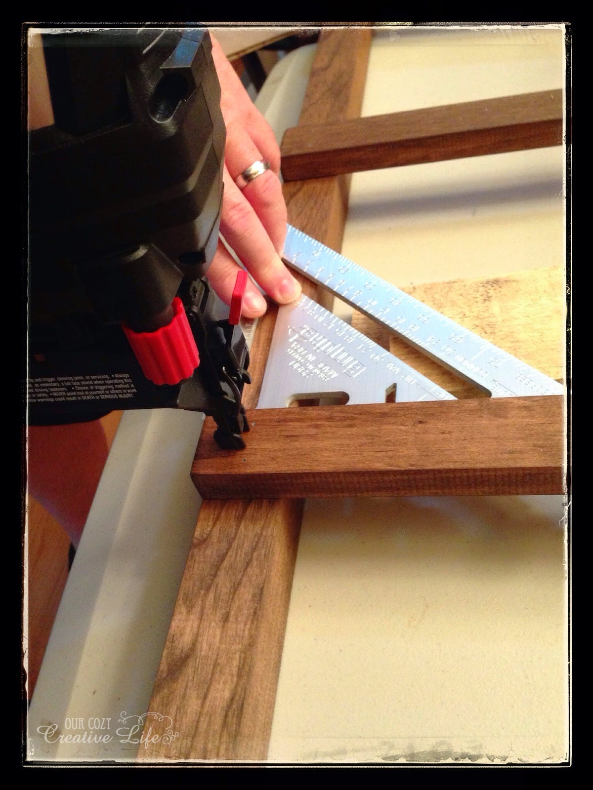 Our Cozy Creative Life Building a Decorative Wood Ladder