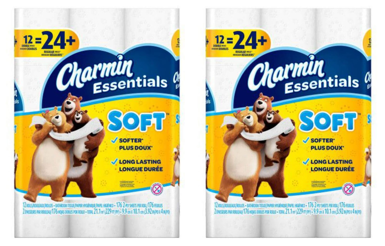 Dollar General Charmin Essentials Toilet Paper 1.85 Per Pack