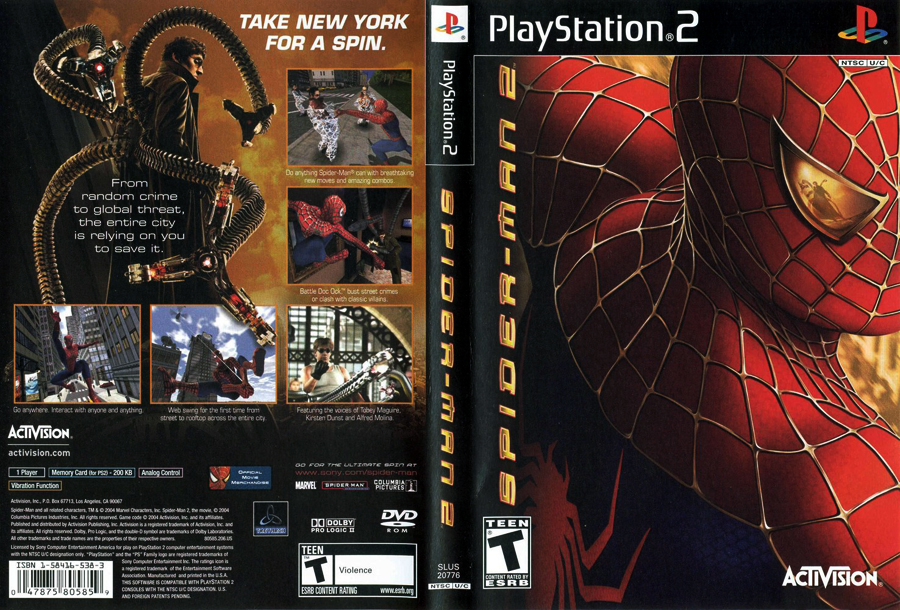 Spider Man 2 Ps2 Vs Gamecube