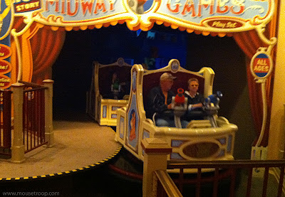 Toy  Story Midway Mania Disney California Adventure ride vehicle
