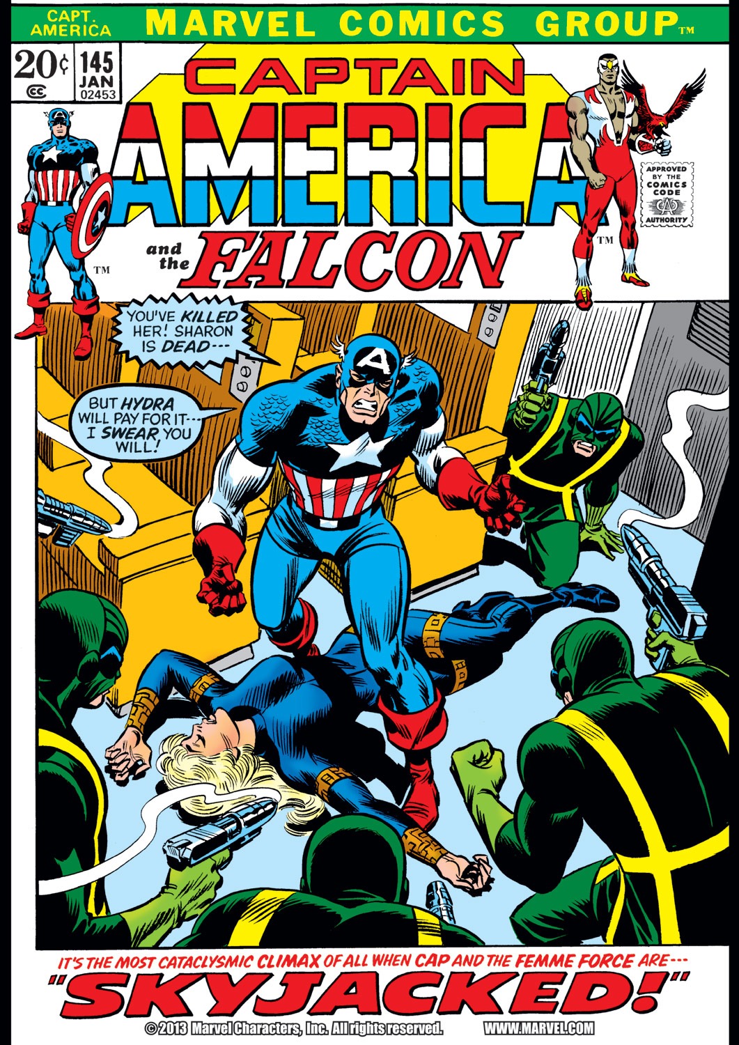 Read online Captain America (1968) comic -  Issue #145 - 1