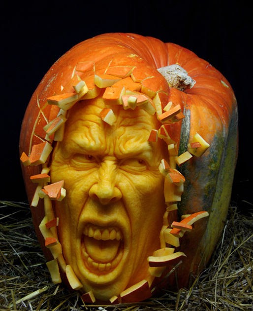 Crazy, Lazy, Silly and Strange: Cool pumpkin carvings...