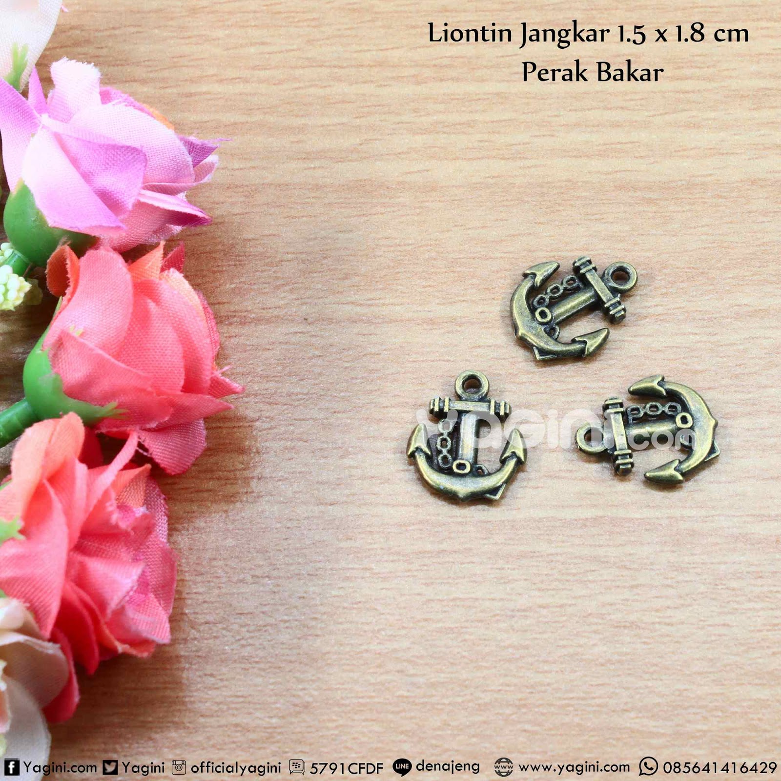 liontin jangkar 1 5 x 1 8 cm perak bakar grosir perlengkapan aksesoris liontin jangkar 1 5 x 1 8 cm perak bakar grosir perlengkapan aksesoris