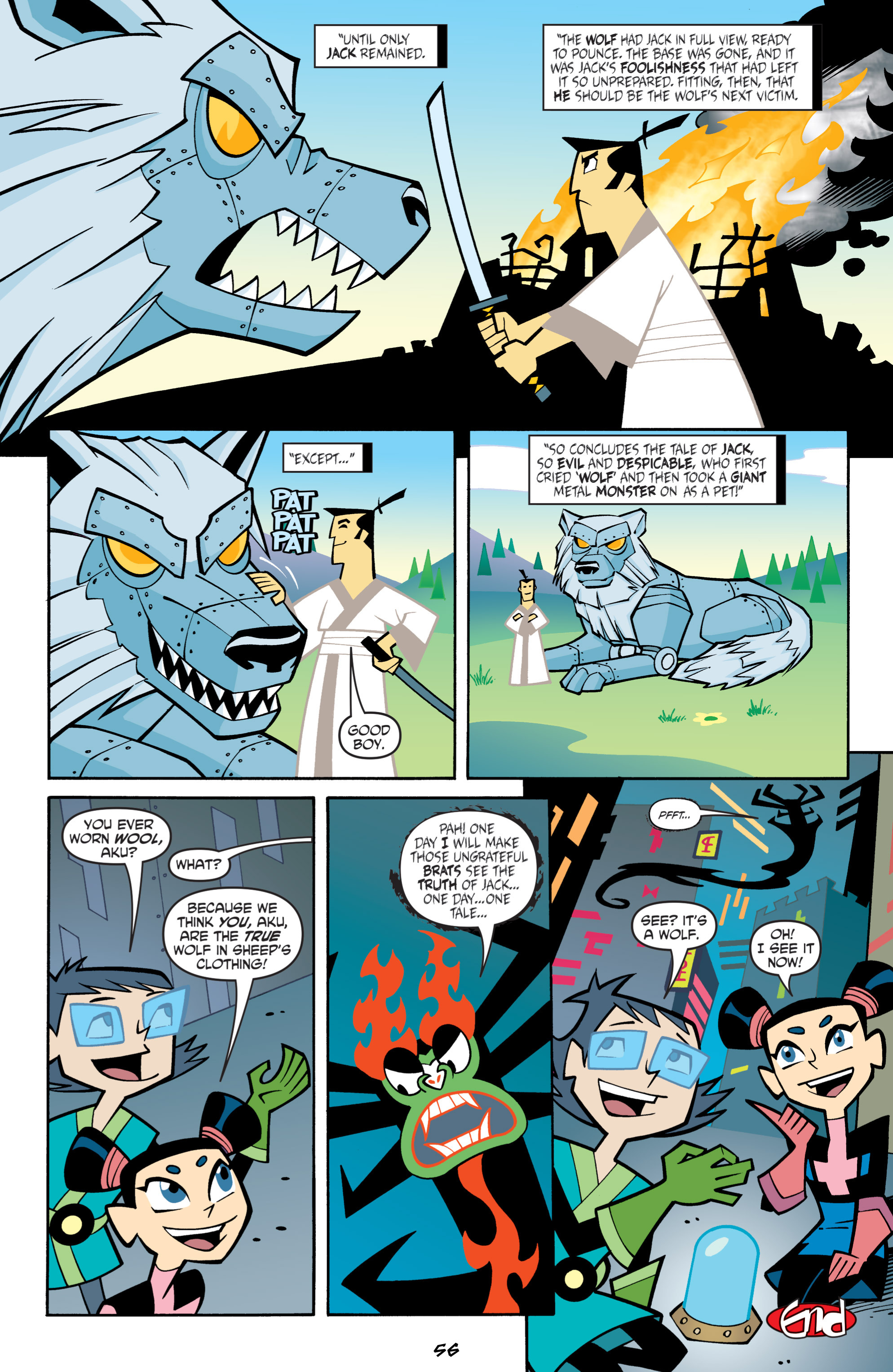 Read online Samurai Jack Classics comic -  Issue # TPB 2 - 57