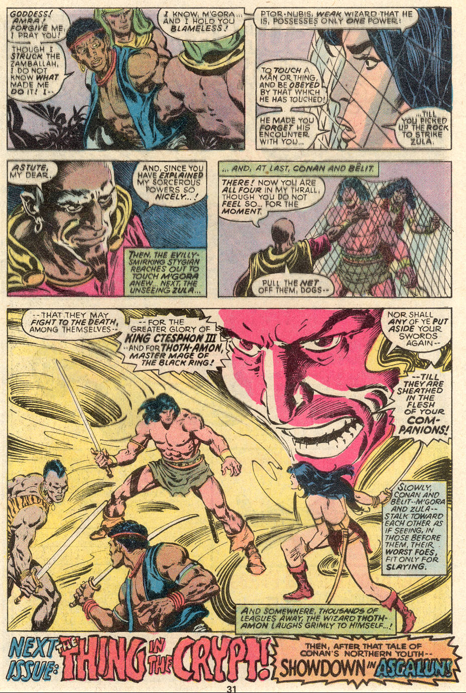 Read online Conan the Barbarian (1970) comic -  Issue #91 - 18