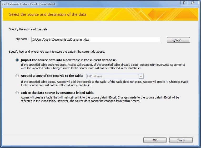 Microsoft Access Tips Importing and Exporting Data between Access and