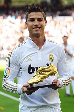 cristiano ronaldo total golden boot